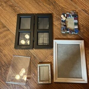 Set of 5 miscellaneous photo frames